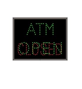 LED ATM OPEN / CLOSED Sign