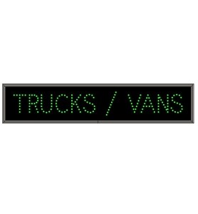 LED TRUCKS/VANS Sign