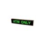 LED Backlit ATM ONLY Sign