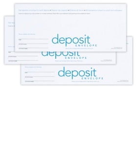 Diebold Opteva/ix/i ATM Deposit Envelopes - Standard