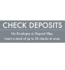 Deposit Automation Check Deposit Label