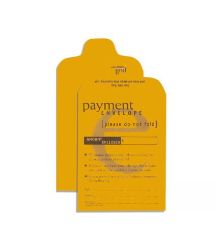 Diebold / Mosler Night Drop Envelopes - Preprinted