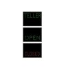 LED TELLER OPEN/CLOSED Sign