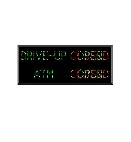 LED DRIVE-UP / ATM / OPEN / CLOSED Sign