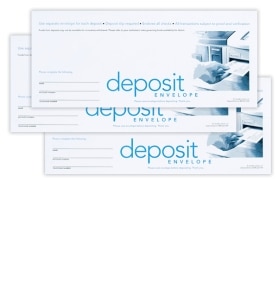 Diebold Opteva/ix/i ATM Deposit Envelopes  - Designer