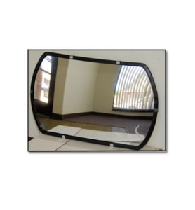Roundtangular Convex Security Mirrors (Indoor/Outdoor) (Acrylic/Glass)