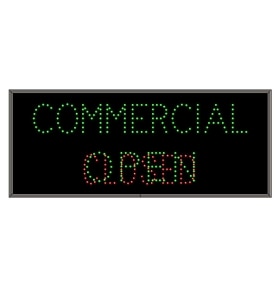 LED COMMERCIAL OPEN CLOSED Sign